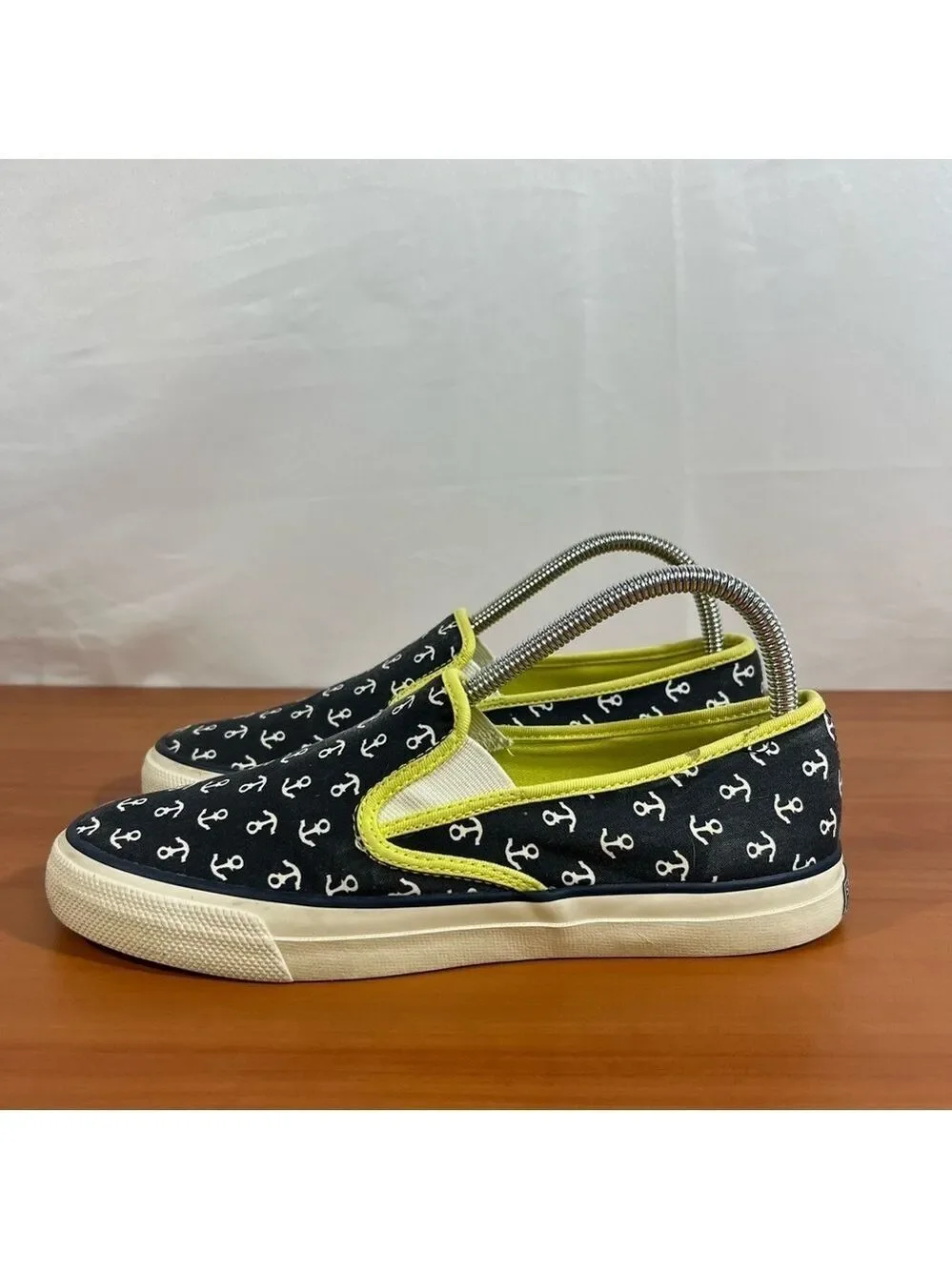 Sperry Top-Sider Mariner Anchor Women's Slip On Canvas Shoe Size 8.5 #678
